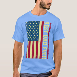 Camiseta Melhor Pai De Todos Os Dias de os pais - Bandeira 