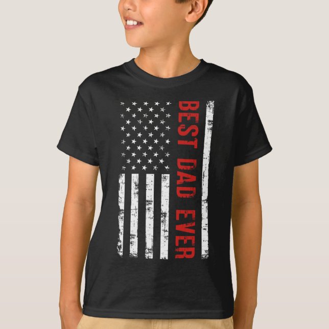 Camiseta Melhor Pai de Todos os Tempos Com Presentes da Ban (Frente)