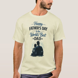 Camiseta Melhor Pai de Todos os Tempos Feliz Dia dos Pais