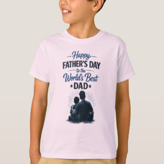 Camiseta Melhor Pai de Todos os Tempos | Presente do Dia do