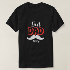 Camiseta Melhor Pai de Todos Presente Personalizado para o