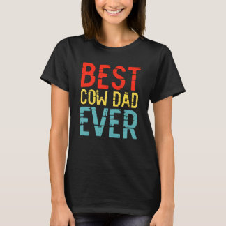 Camiseta Melhor Pai de Vaca de Todos os Tempos 3