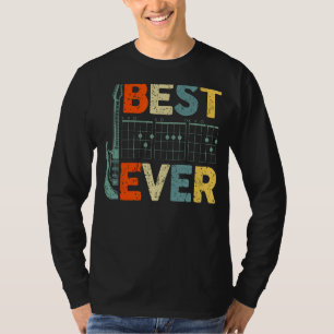 Camiseta Melhor Pai De Violão Alguma Vez Guitarista, Padre