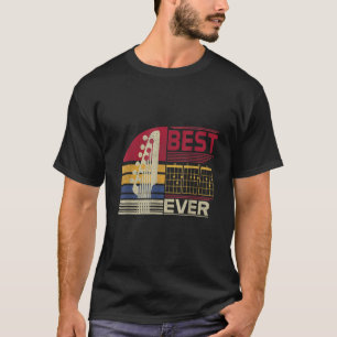 Camiseta Melhor Pai De Violão De Mens - Cordas De Música Pa