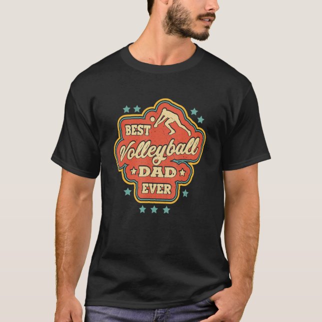 Camiseta Melhor Pai De Voleibol (Frente)