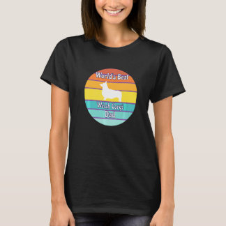 Camiseta Melhor Pai de Welsh Corgi do Mundo