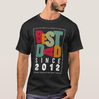Camiseta Melhor Pai Desde A Imagem Retroativa Do Dia de os