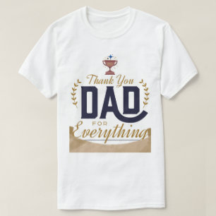 Camiseta Melhor Pai – Design de Agradecimento