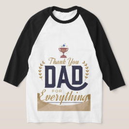 Camiseta Melhor Pai – Design de Agradecimento