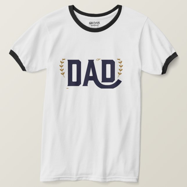 Camiseta Melhor Pai – Design de Agradecimento (Frente do Design)