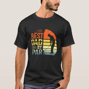 Camiseta Melhor Pai Do Dia de os pais De Par Golf Lover Gol