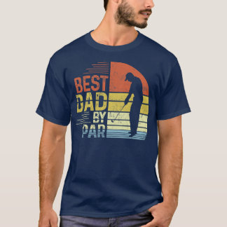 Camiseta Melhor Pai Do Dia de os pais Do Par Pai Golf
