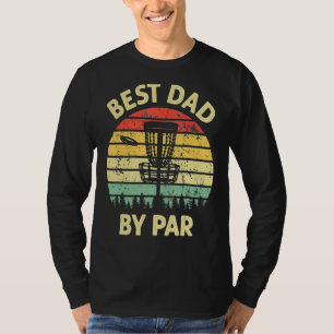 Camiseta Melhor Pai do Jogador de Golfe de Golfe do Par Dis