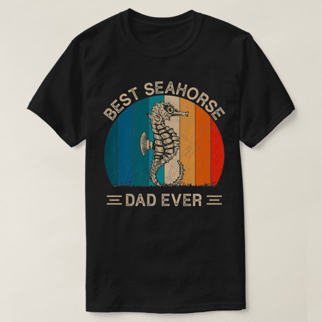 Camiseta Melhor Pai do Mar Alguma Vez Retrocedendo Fath Grá (Frente do Design)