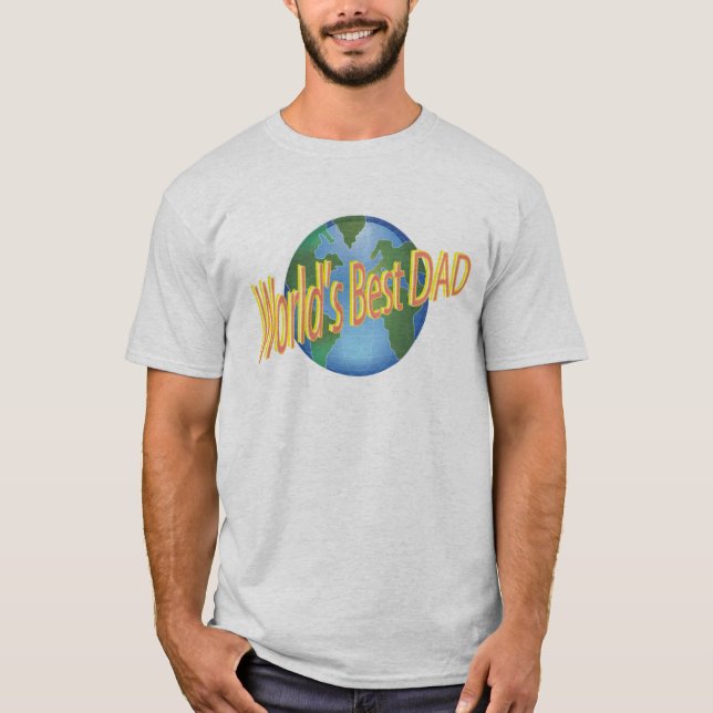 Camiseta Melhor Pai do Mundo (Frente)