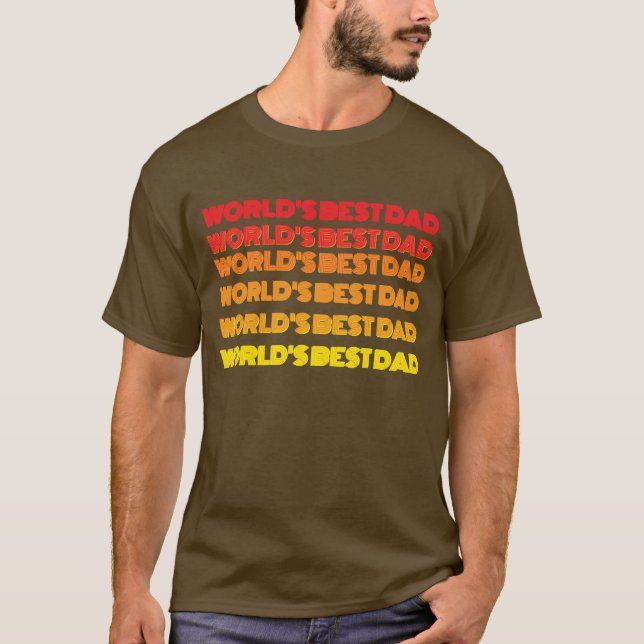 Camiseta Melhor Pai do Mundo  (Frente)