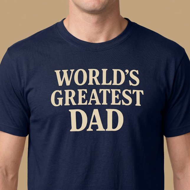 Camiseta Melhor Pai do Mundo (Criador carregado)