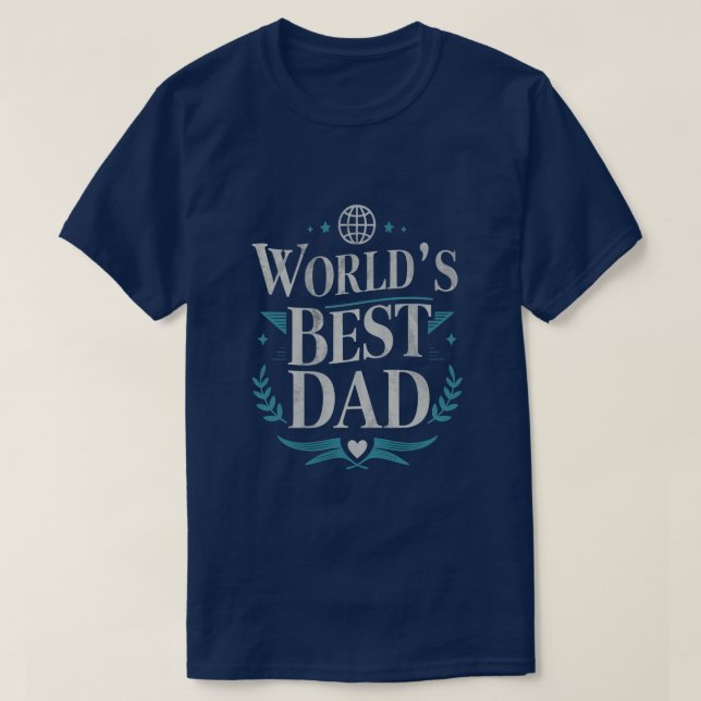 Camiseta Melhor Pai do Mundo (Frente do Design)