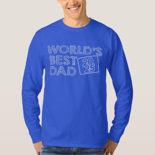 Camiseta melhor pai do mundo 2025