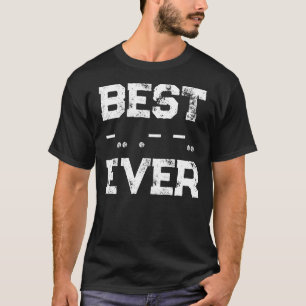Camiseta Melhor Pai do Mundo Código Morse Rádio Amador