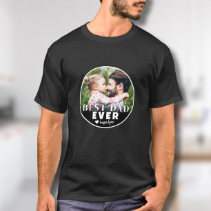 Camiseta Melhor Pai do Mundo Foto Personalizada Pai