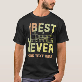 Camiseta Melhor Pai do Mundo Guitarrista Músico Dia dos Pai