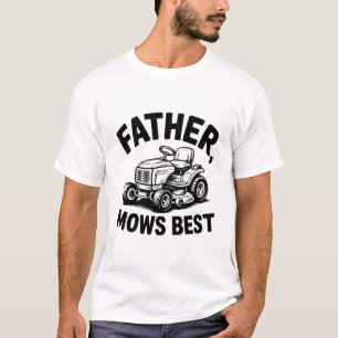 Camiseta Melhor Pai do Mundo Pai Corta Grama com o Melhor T