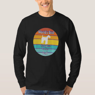 Camiseta Melhor Pai do Mundo para Kerry Blue Terrier