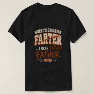 Camiseta Melhor Pai do Mundo Pé-de-Vento - Pai Engraçado