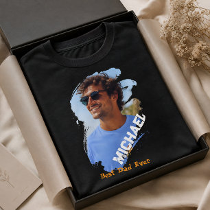 Camiseta Melhor Pai do Mundo Personalizado Foto Dia dos Pai