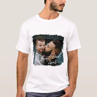 Camiseta Melhor Pai do Mundo Presente Personalizado com Fot