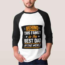 Camiseta Melhor Pai Do Mundo Preto Branco Dia dos Pais