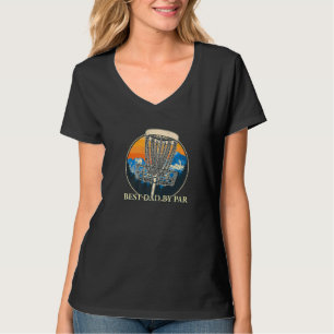Camiseta Melhor Pai Do Par Disk Golf Dia de os pais Golfer