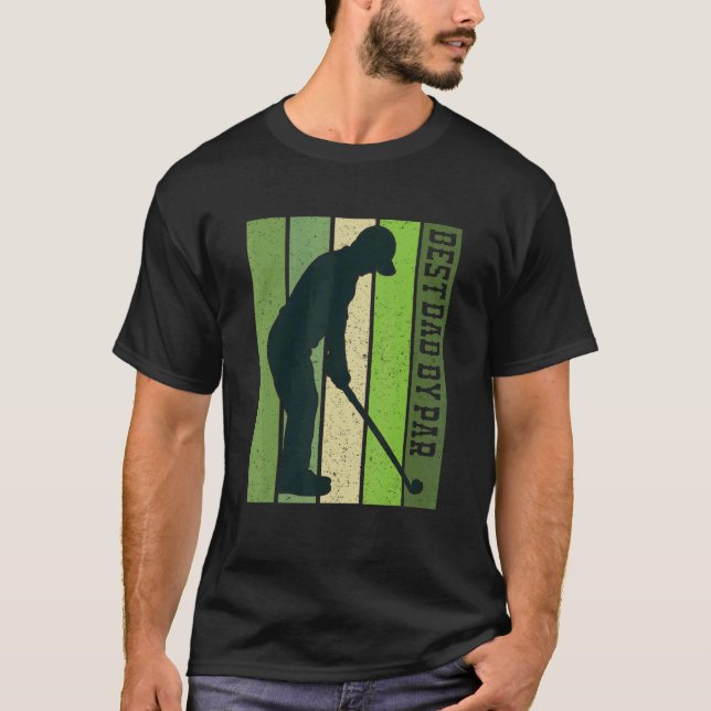 Camiseta Melhor Pai Do Par Golf Swing (Frente)