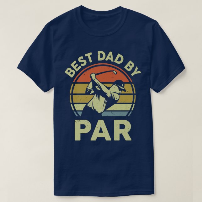 Camiseta Melhor Pai Do Par Sports Golfer Papa Fath (Frente do Design)
