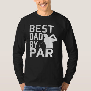 Camiseta Melhor Pai Do Par Vintage Pro Golfer Dia de os pai
