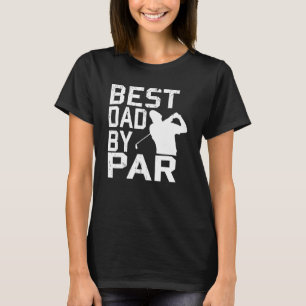 Camiseta Melhor Pai Do Par Vintage Pro Golfer Dia de os pai
