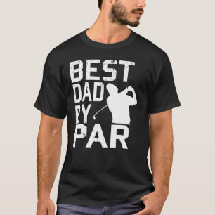 Camiseta Melhor Pai Do Par Vintage Pro Golfer Dia de os pai