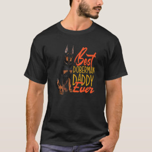 Camiseta Melhor Pai Doberman Ever Dobermans