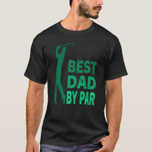 Camiseta Melhor Pai dos Homens por Golfe Golfe de Pai Par D