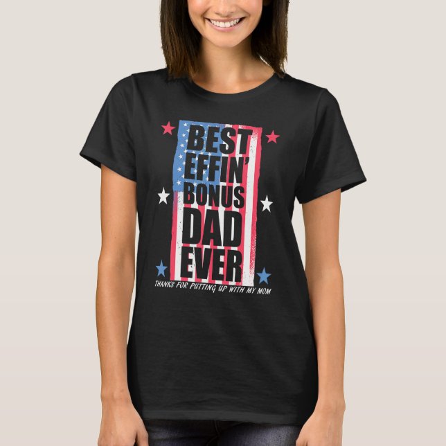 Camiseta Melhor Pai Effin Bonus Ever 1 (Frente)