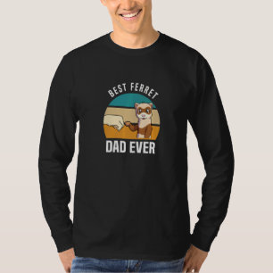 Camiseta Melhor Pai Ferret Nunca Pai Ferret