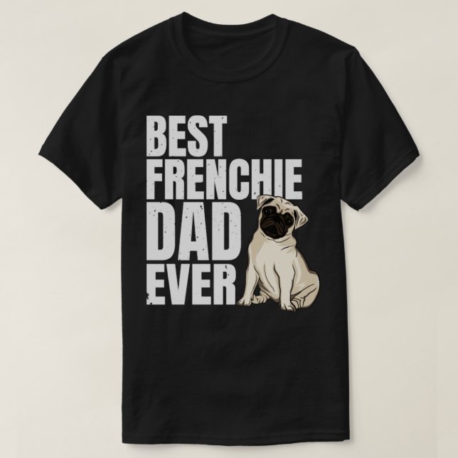 Camiseta melhor pai francês de sempre1 (Frente do Design)