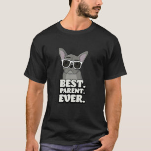 Camiseta Melhor pai francês de todos os tempos Mãe e pai do