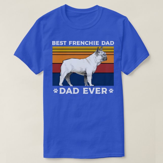 Camiseta Melhor pai frenchido de sempre2 (Frente do Design)