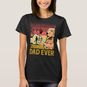 Camiseta Melhor Pai Golden Retriever de Todos os Tempos Dit