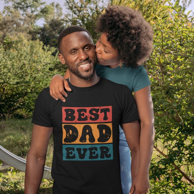 Camiseta Melhor Pai Grunge Retroativo (Criador carregado)