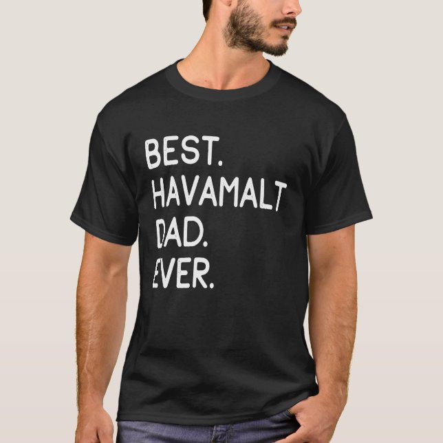 Camiseta Melhor Pai Havamalt Nunca (Frente)