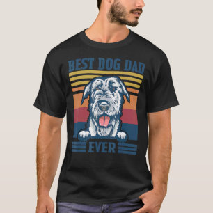 Camiseta Melhor Pai Irlandês de Wolfhound Nunca Pai De Cach