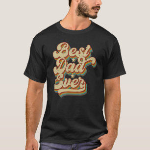Camiseta Melhor Pai já Funky Disco 70 e 80 dizendo Pai